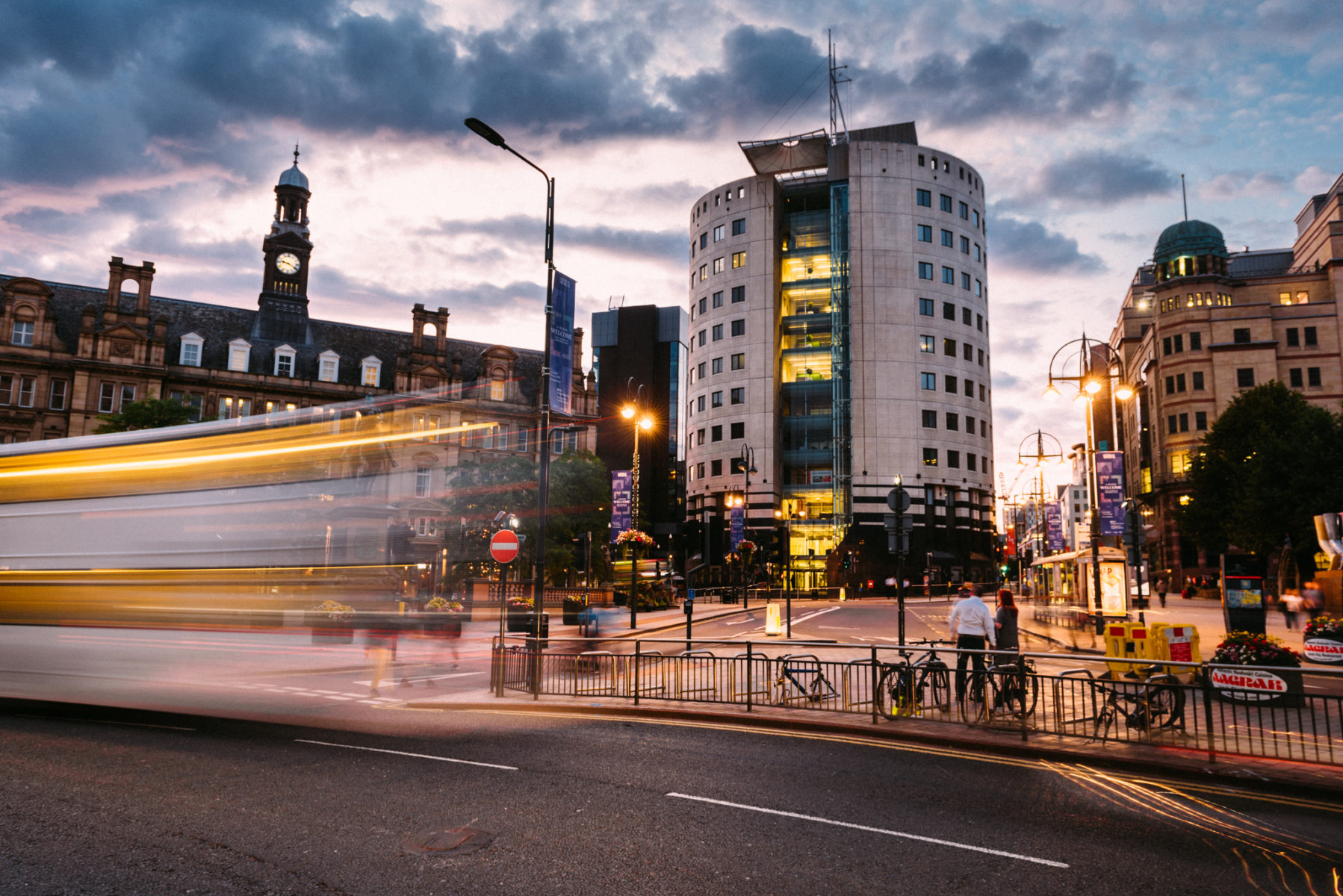A hyperlapse taking you through Leeds