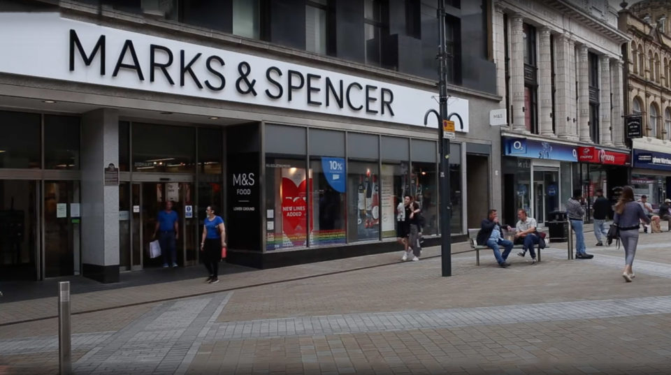 Marks and Spencer re-opening