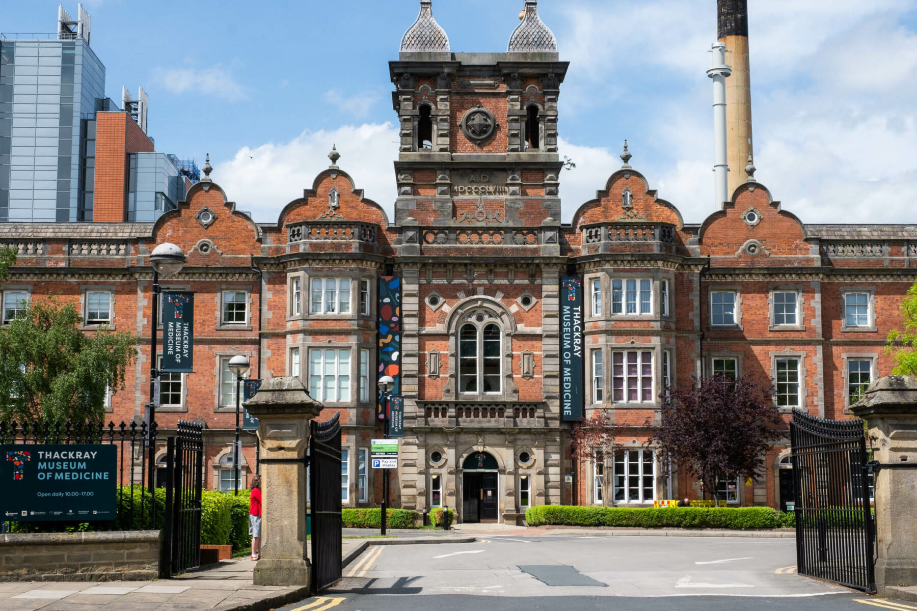 The Grade II listed building