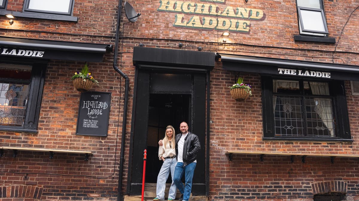 The Highland Laddie, Nicole Deighton and Sam Pullan