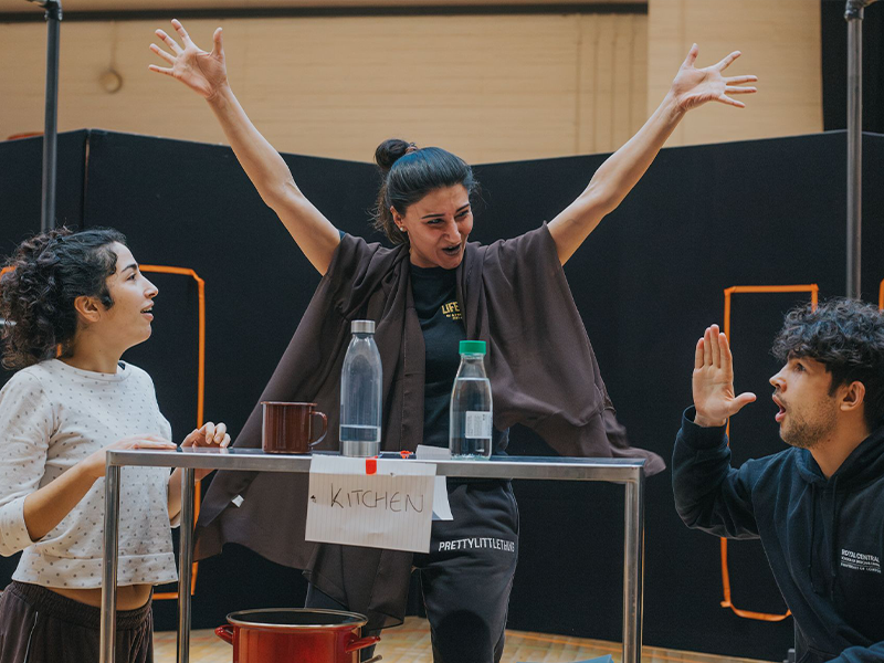 Planet Omar at Leeds Playhouse (Rehearsal Images provided)