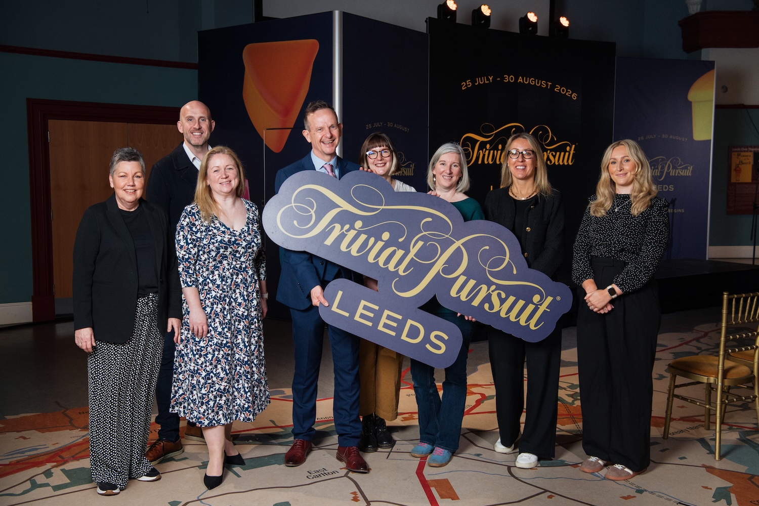 Leeds becomes a giant game of TRIVIAL PURSUIT this summer