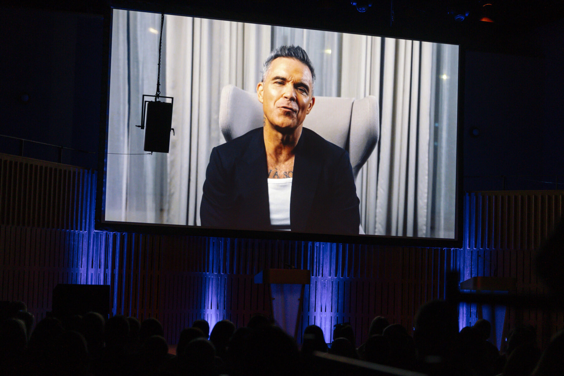 Robbie Williams (via Video Message)