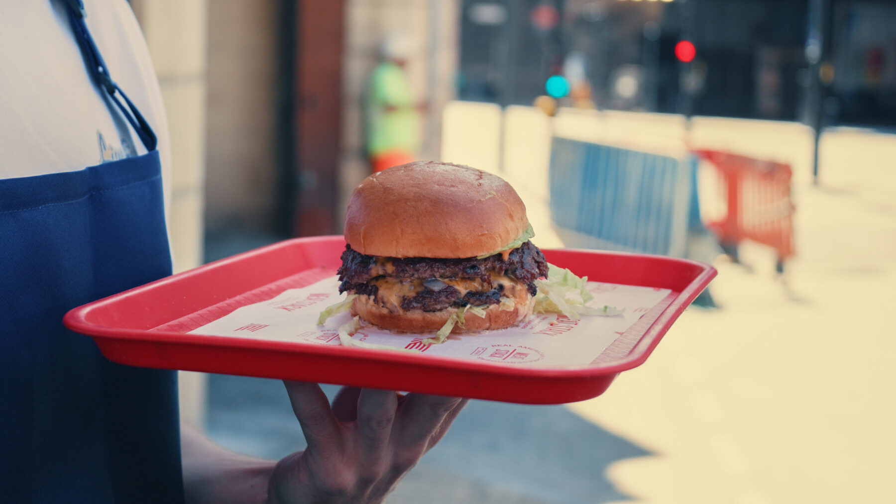 The Anton Stach Moustachi Cheeseburger,