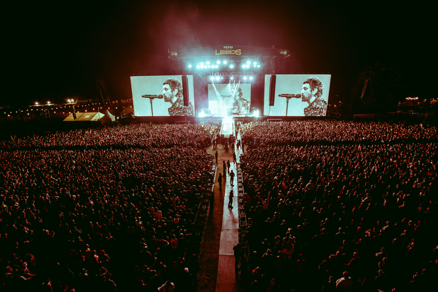 Kasabian took over the Thursday night. Credit:Georgina Hurdsfield