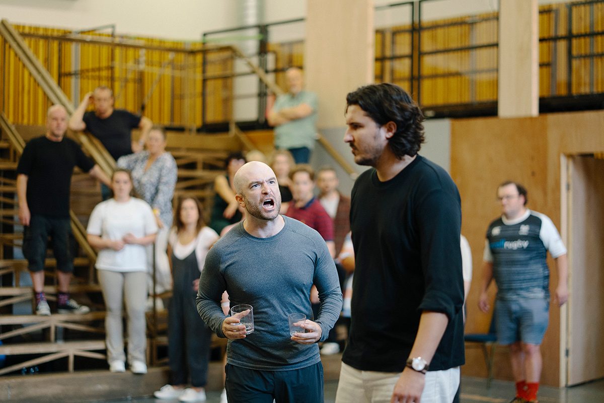 Eugene Onegin rehearsals - Opera North